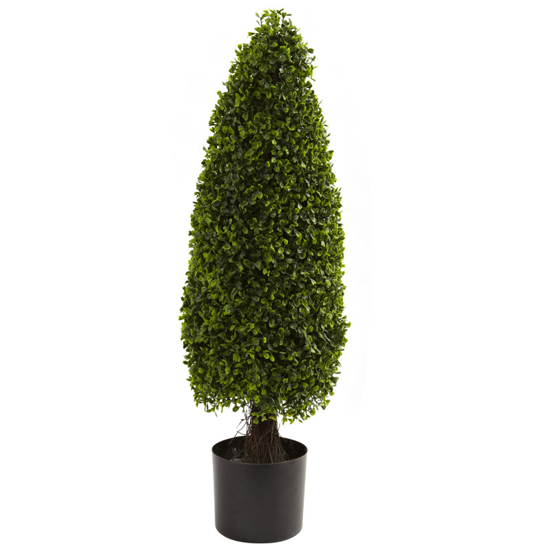 Darby Home Co 30" Artificial Cedar Topiary in Pot & Reviews Wayfair